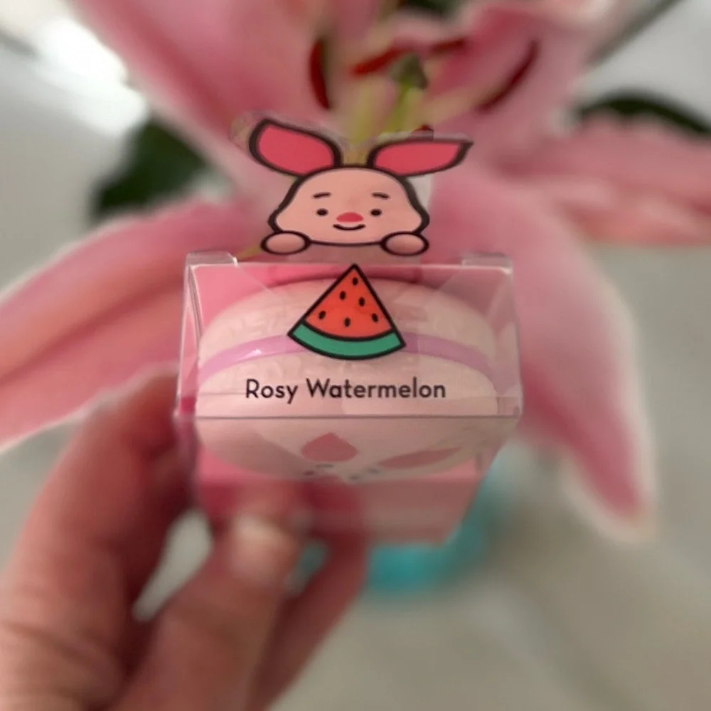 The Crème Shop Moisturizing Macaron Lip Balm Disney Piglet NWT
